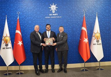 İAOSB Yönetimi'nden Eyüp Kadir İnan’a Ziyaret