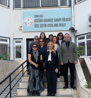 Kadınlar Kulübü'nün AOSB Özel Eğitim Uygulama Okulu Ziyareti